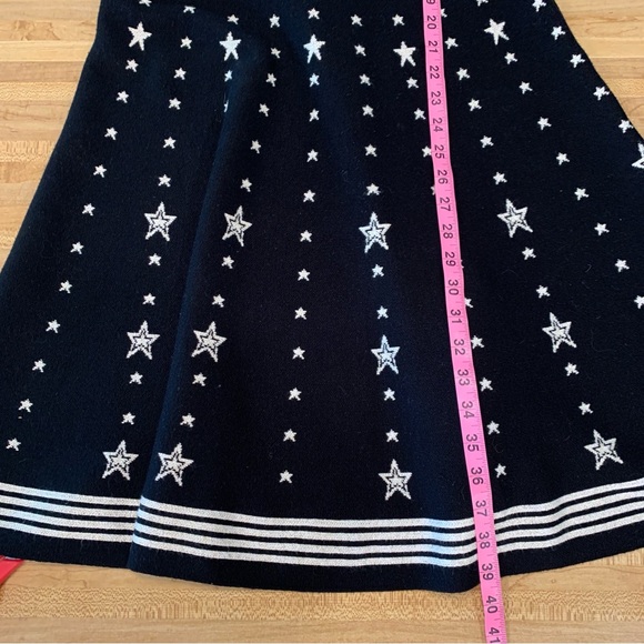 Torrid Black and White Metallic Star Print Dress Size 00 (which is a 10) - Picture 13 of 14